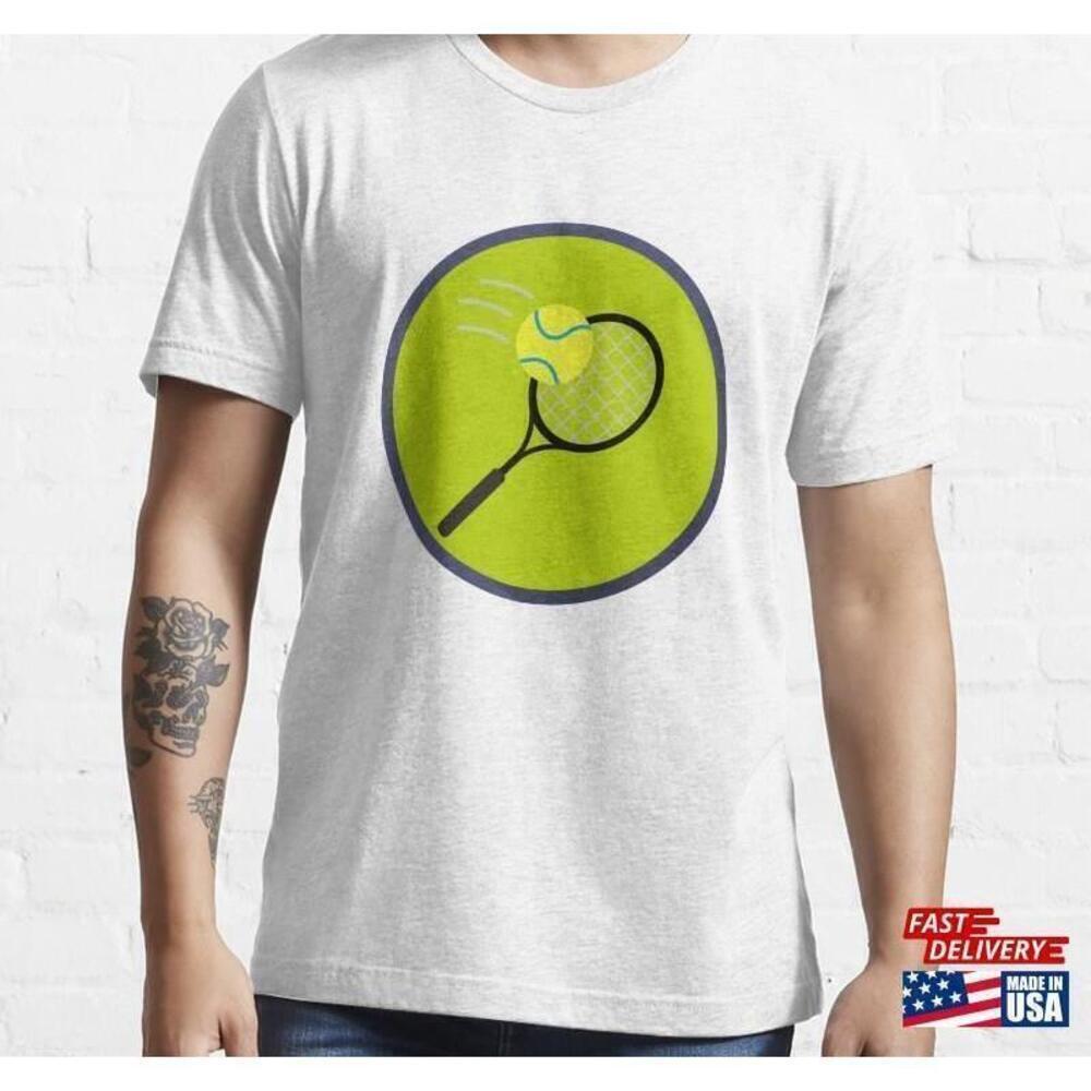 Tennis Court Umpire Racket Ball Heartbeat Heart Rate Classic